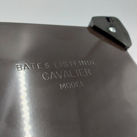 Bates Cavalier List Finder-Phone Directory-Vintage - Picture 10 of 11